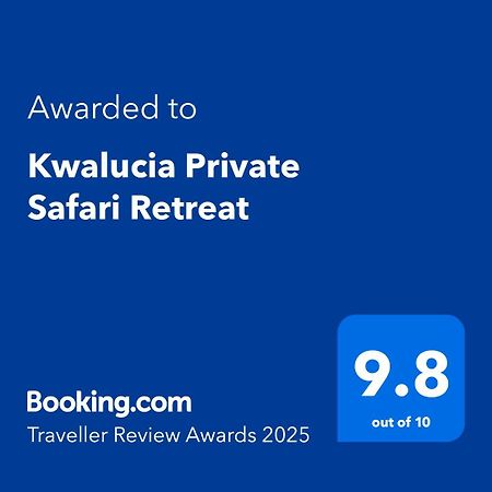 Kwalucia Private Safari Retreat Hotel Saint Lucia Estuary Exterior foto
